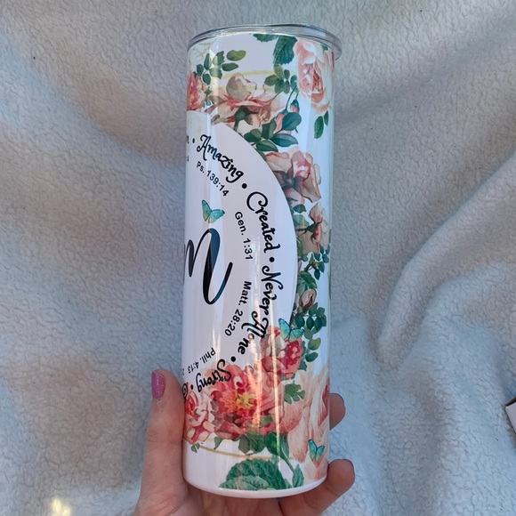 I Am 20oz. Tumbler NWT Handmade - Picture 4 of 9